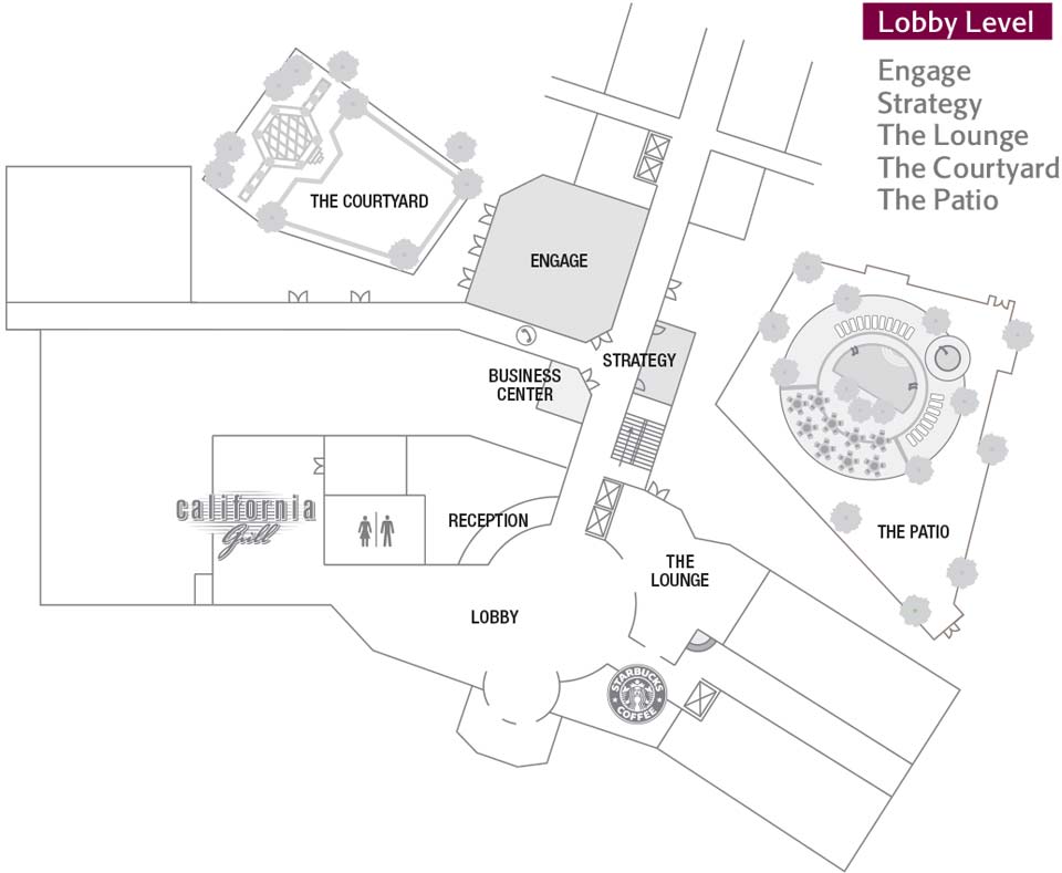 Silicon valley meeting space outdoor